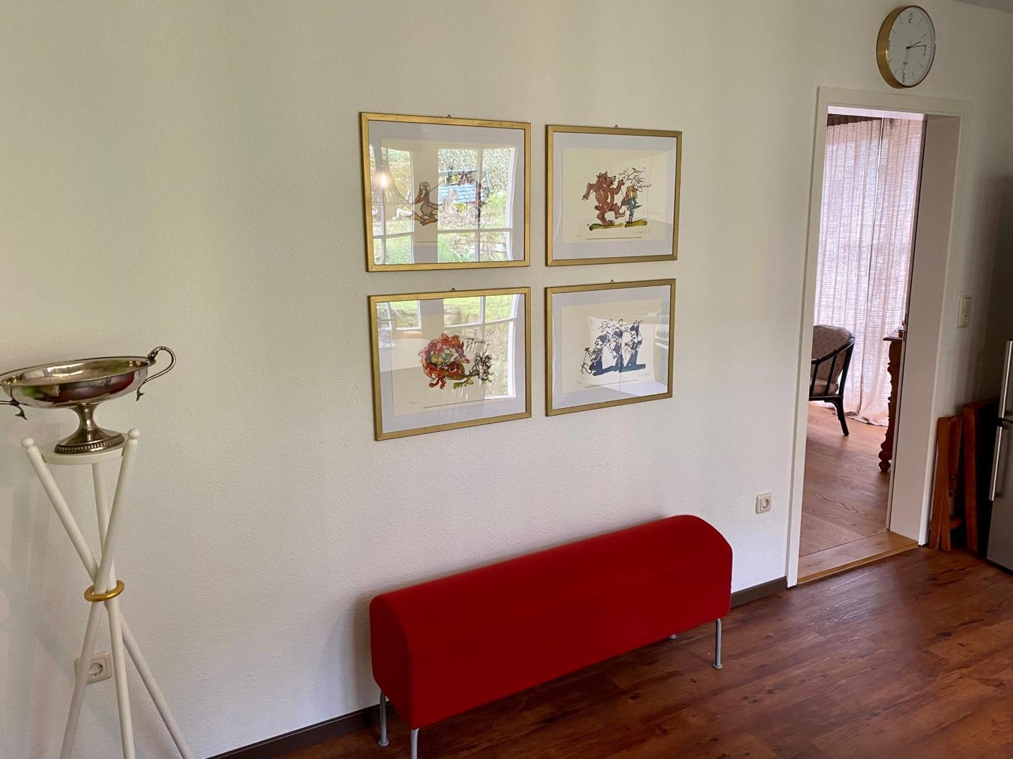 Eine Gemuetliche Ferienwohnung Mit Garten Bad Karlshafen Exterior foto